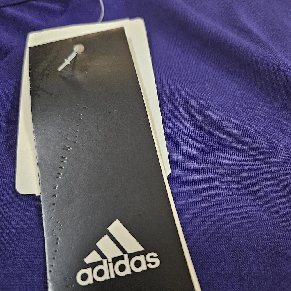 Adidas Men's Purple T-Shirt Dri-fit - Picture 4 of 6